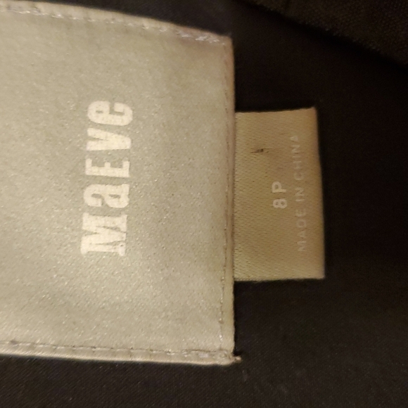 Maeve (Anthropologie) Black shimmery dress size 8P - Picture 12 of 17